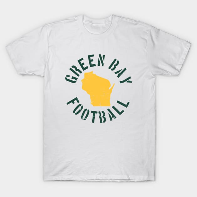 greenbay football T-Shirt by GS